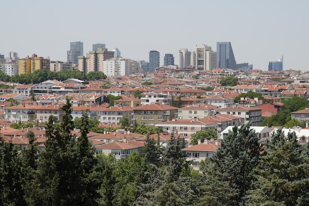 Paisaje urbano de Ankara Turkiye