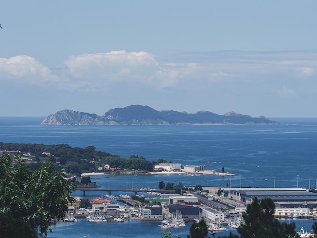 Paisaje urbano de la ciudad de Vigo.