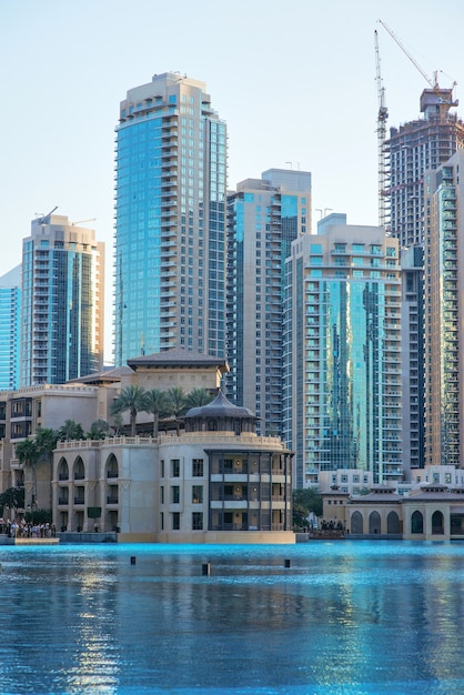 Paisaje urbano de Dubai, Emiratos Árabes Unidos