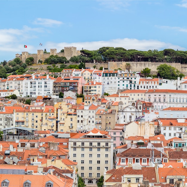 Paisaje urbano de lisboa portugal