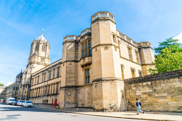 Paisaje urbano de Oxford en Reino Unido