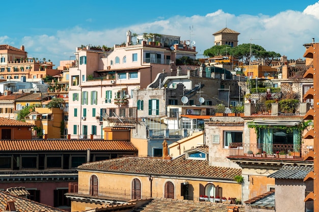 Paisaje urbano de Roma Italia