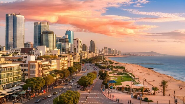 El paisaje urbano de Tel Aviv