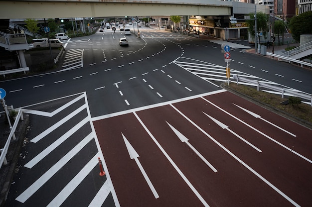 Foto paisaje urbano de tokio durante el día