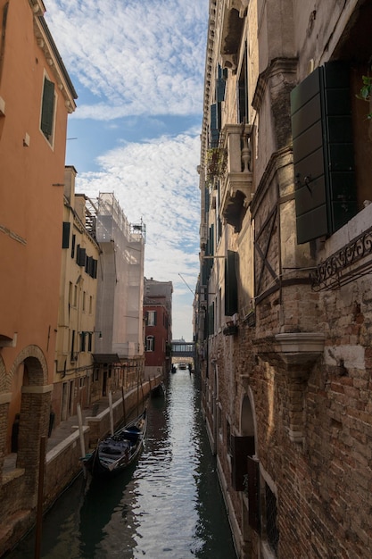 Foto paisaje urbano de venecia