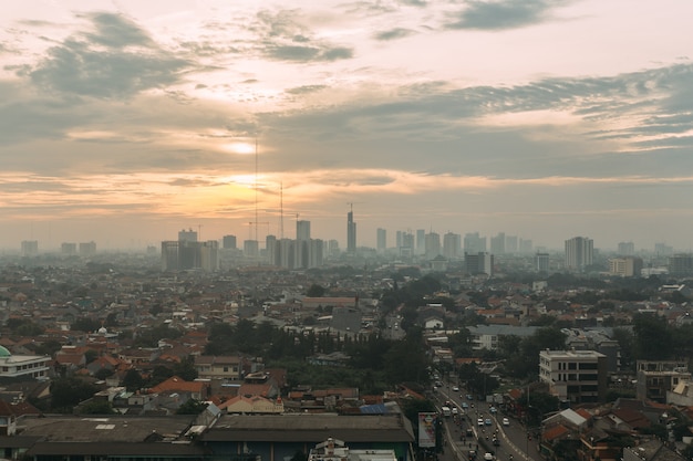 Paisaje urbano de Yakarta