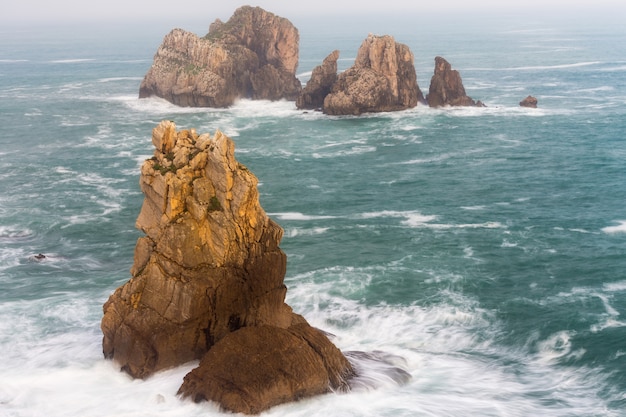 Paisaje en los Urros de Liencres. Cantabria.