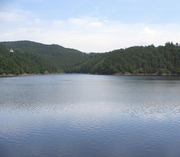 Paisaje de verano en Turingia