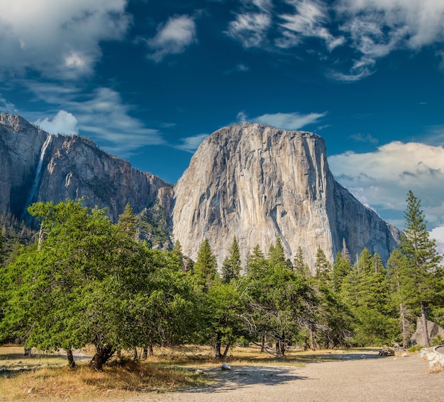 Paisaje de verano del Valle del Parque Nacional de Yosemite