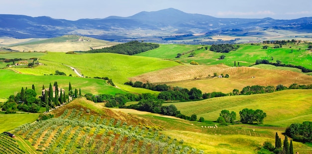 Paisajes asombrosos de la Toscana