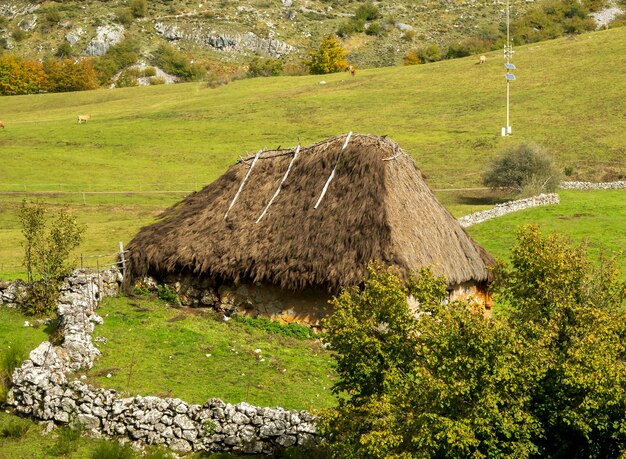 Paisajes de Asturias norte de España Caminos y montañas