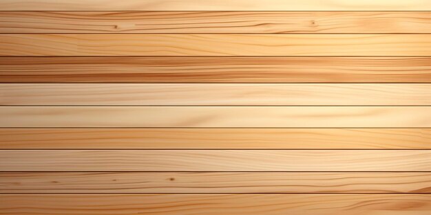 Paisajes con bordes suaves Un fondo de grano de madera de arce pulido y suave AI generativo