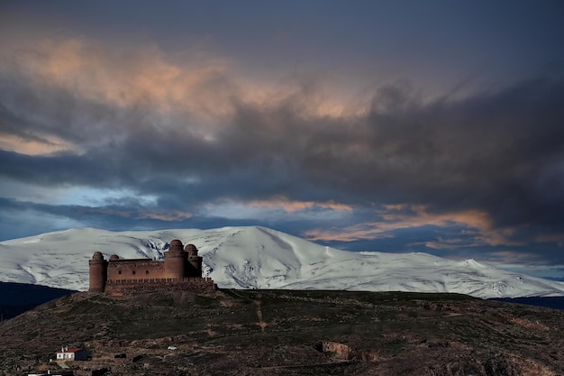 Paisajes de La Calahorra en Granada - España