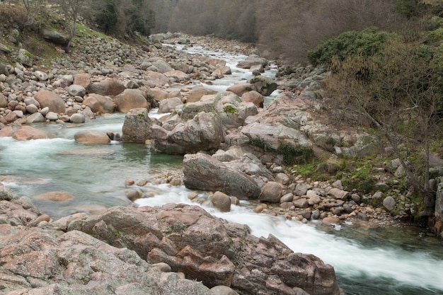 Paisajes de gargantas de montaña