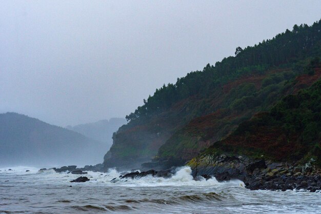 Paisajes marinos de la Costa de Asturias.