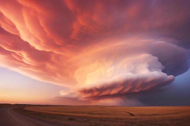 Paisajes místicos de nubes naturaleza lienzo fotos nubladas