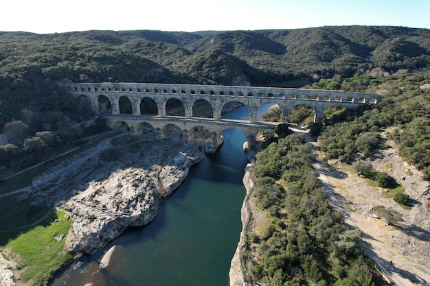 Foto paisajes - naturaleza en vers-pont-du-gard