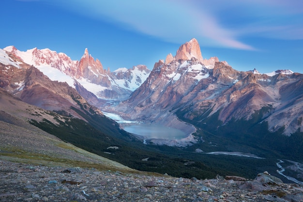 Paisajes de la Patagonia en el Sur