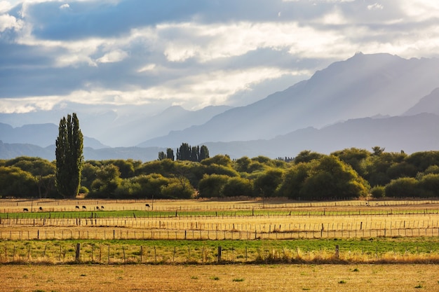 Foto paisajes rurales en argentina