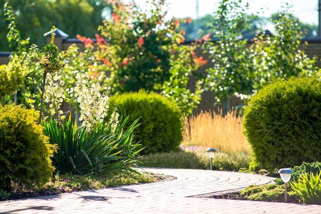 Paisajismo en el jardín