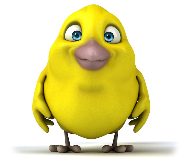 Pájaro amarillo