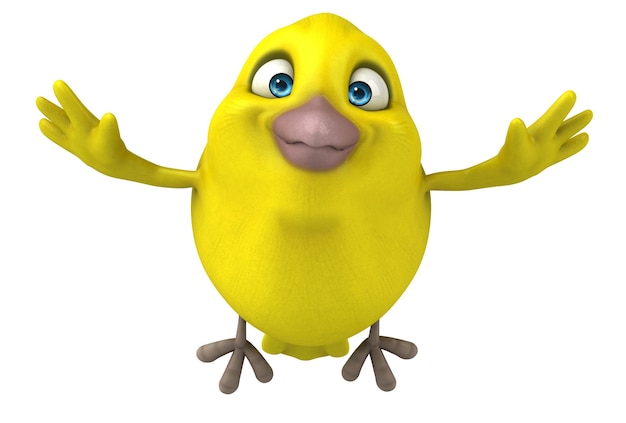 Pájaro amarillo