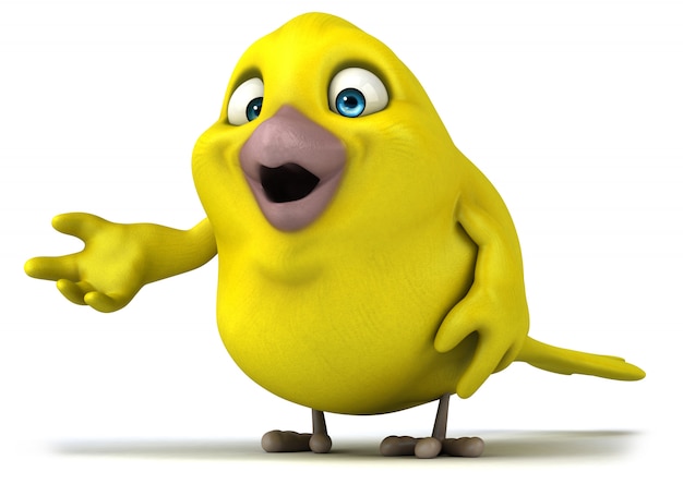 Pájaro amarillo