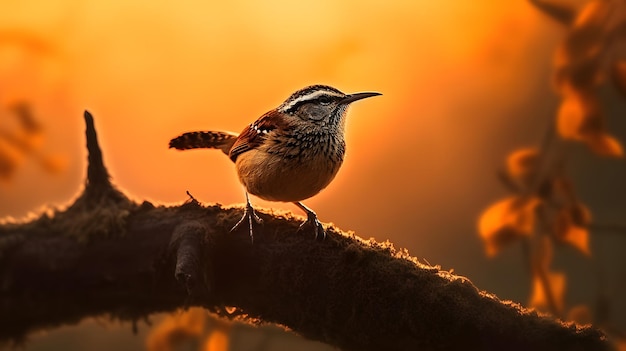 Pájaro del bosque