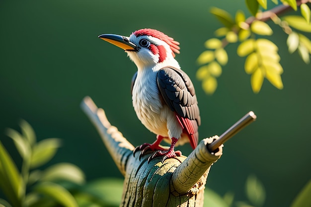 Pájaro carpintero salvaje protección animal HD fotografía foto papel tapiz fondo ilustración