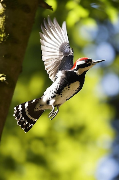 El pájaro carpintero