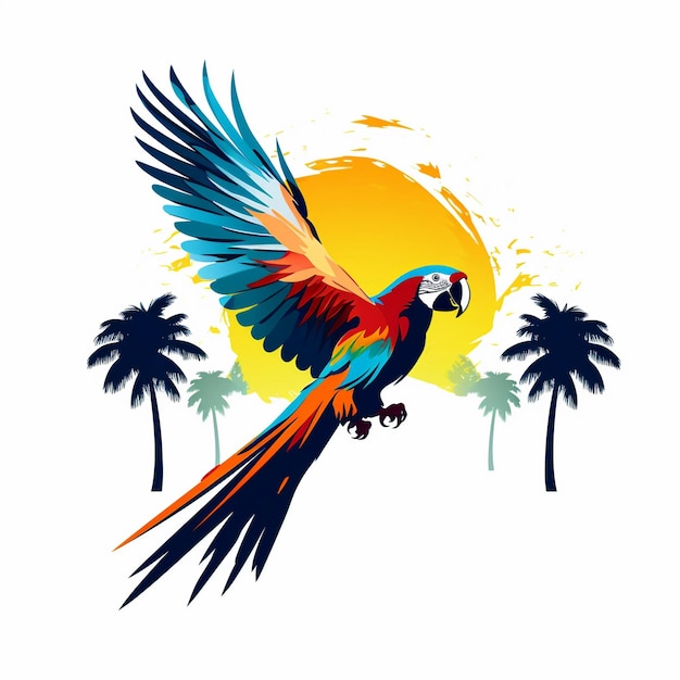 El pájaro guacamayo