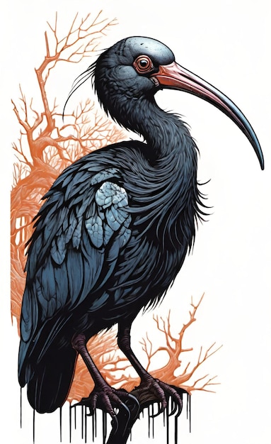 El pájaro ibis