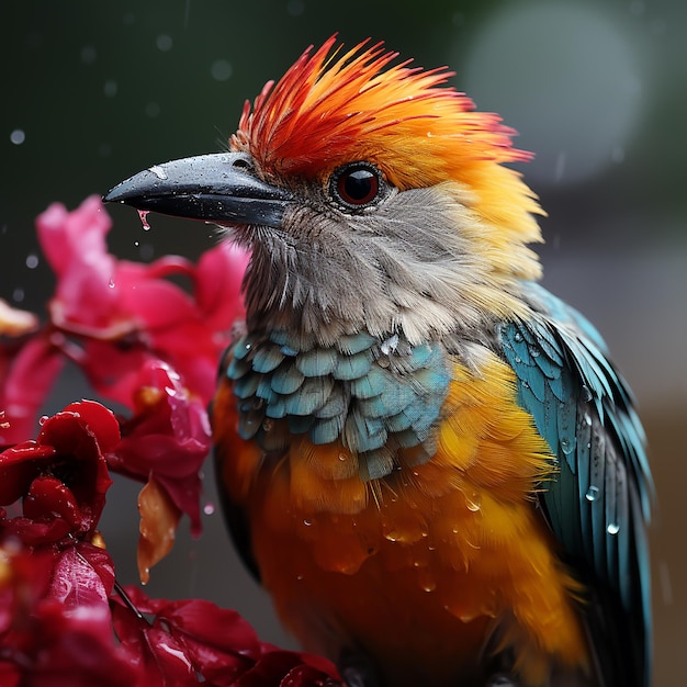 Pájaro en el Mundo Velo