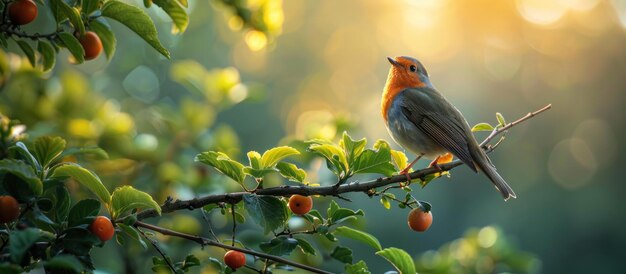 Un pájaro pequeño posado en una rama de un árbol