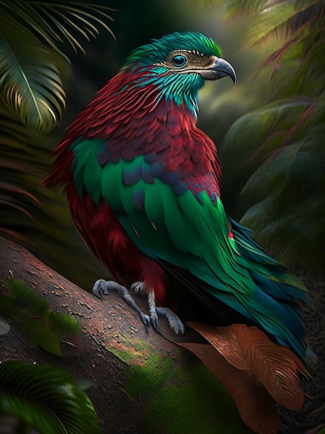 Pájaro Quetzal Mes de la Herencia Hispana