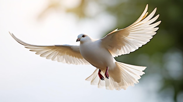 un pájaro con sus alas extendidas en el aire