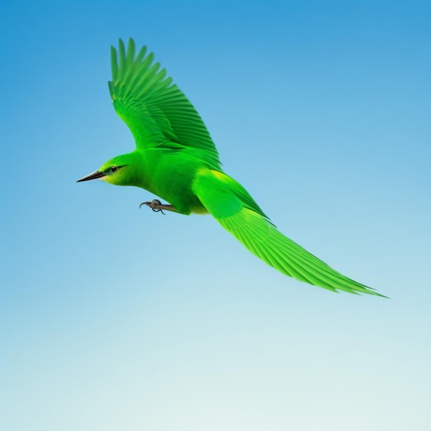 pajaro verde