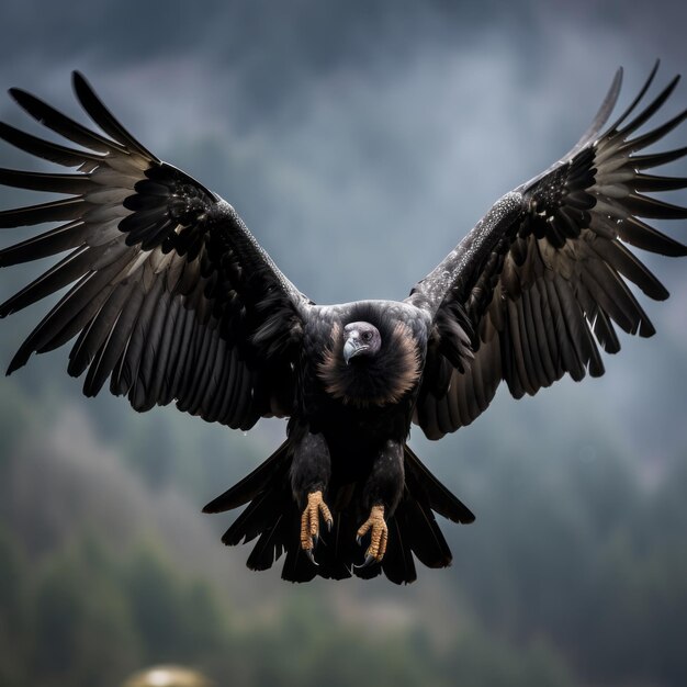 un pájaro volando en el aire