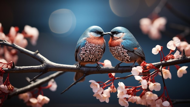 pájaros del amor