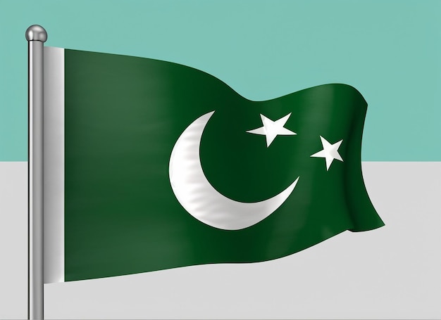 Pakistanische Flaggen