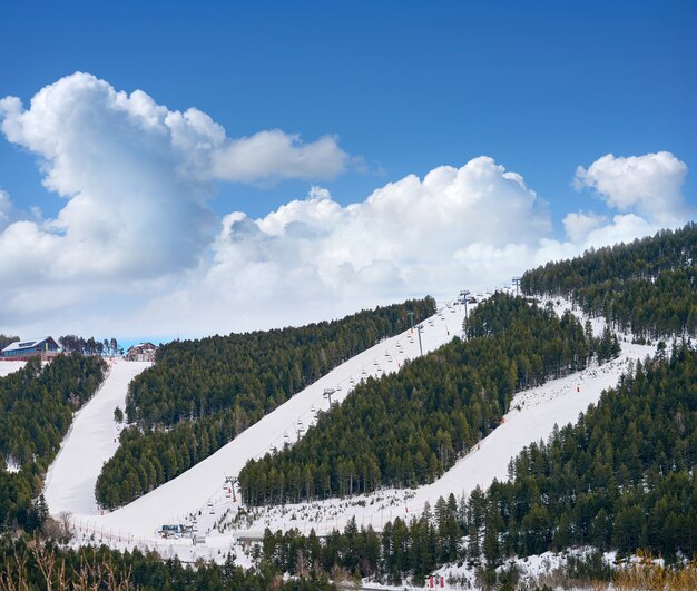 Pal Ski Resort in Andorra Pyrenäen