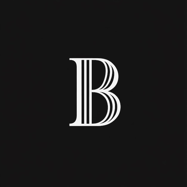 La palabra "b" está en un fondo negro.