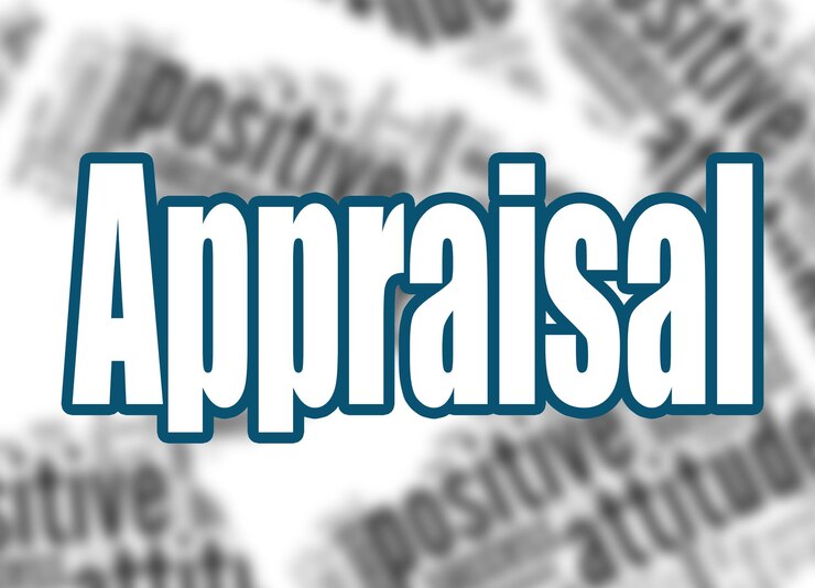 Foto palabra de evaluación con fondo de nube de word