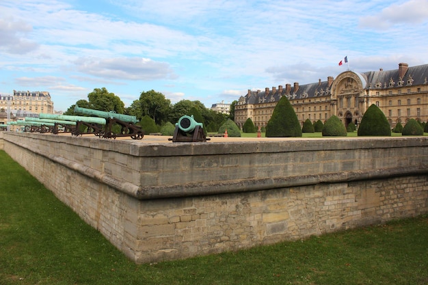 Palace des Invalides en París Francia Monumento famoso