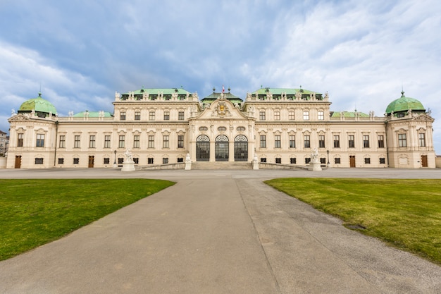 Foto palacio belvedere en viena, austria
