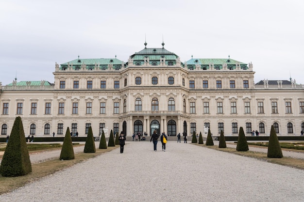 El Palacio Belvedere Viena Austria