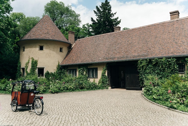 Foto palacio cecilienhof en new neuer park potsdam alemania nov