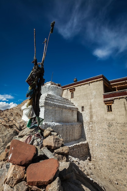 Palacio Chorten y Shey Ladakh India