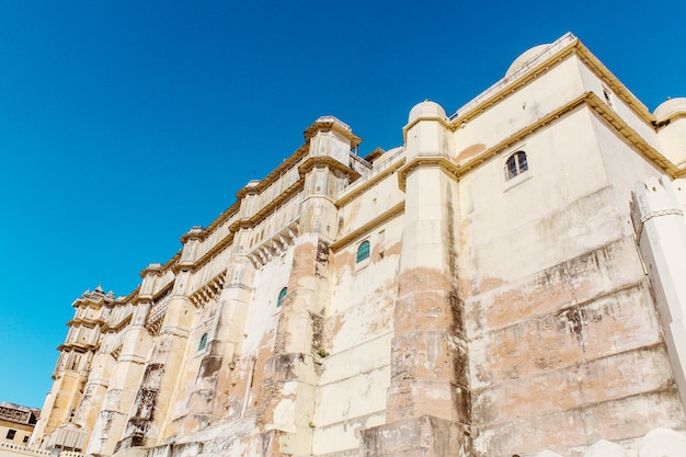 Foto palacio de la ciudad de udaipur rajasthan india