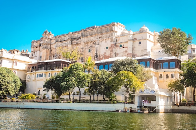 Palácio da cidade de udaipur rajasthan índia